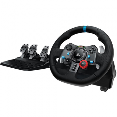 عجلة القيادة لسباقات القوة G29 من Logitech PS4/PS5